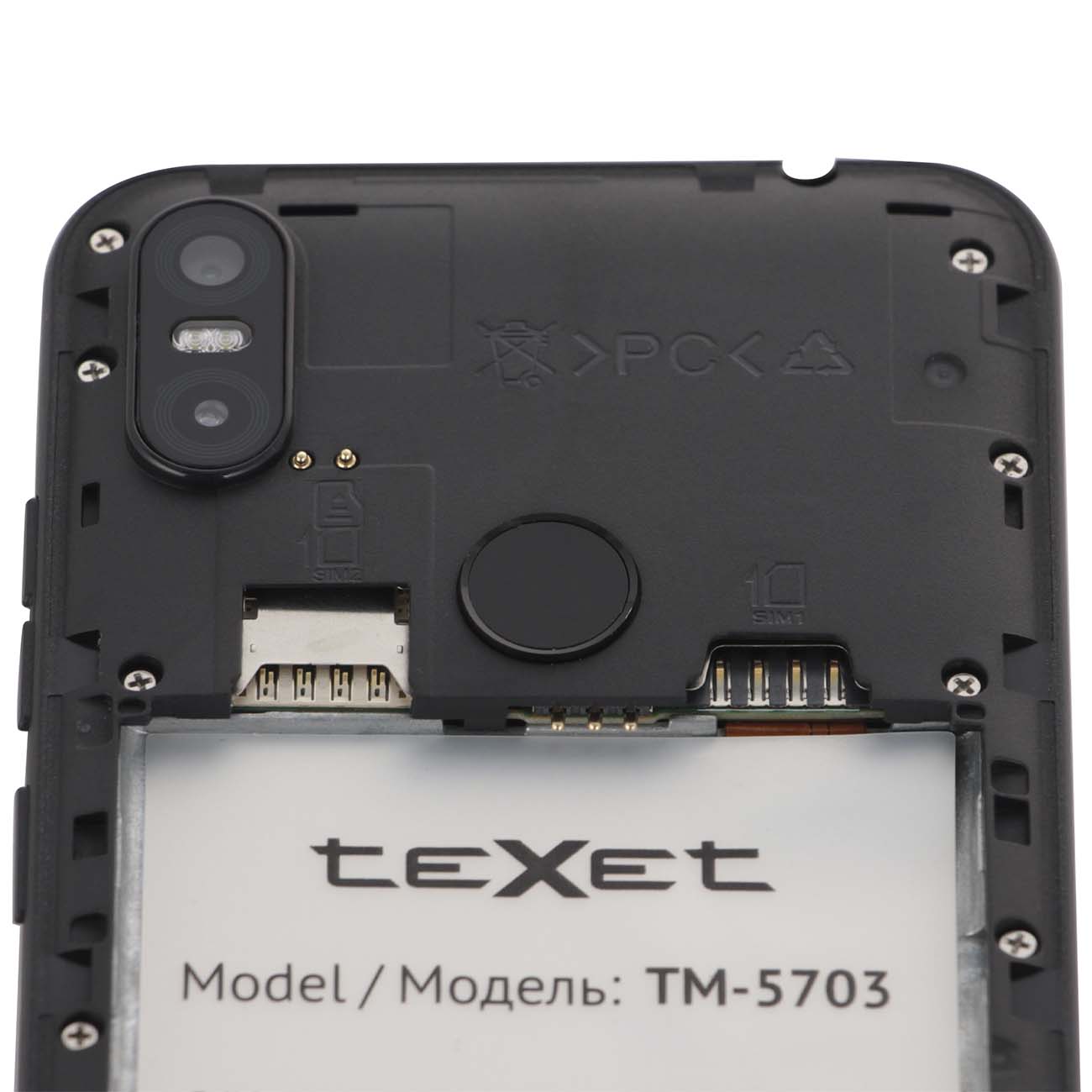Смартфон teXet Pay 5.7 PRO Black (TM-5703)