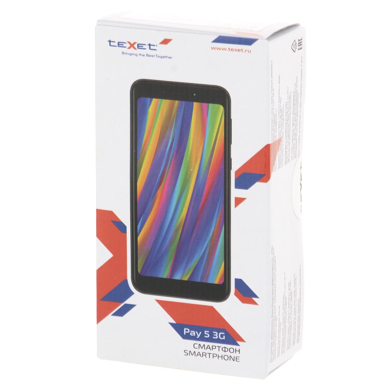 Смартфон teXet Pay 5 3G Black (TM-5083)