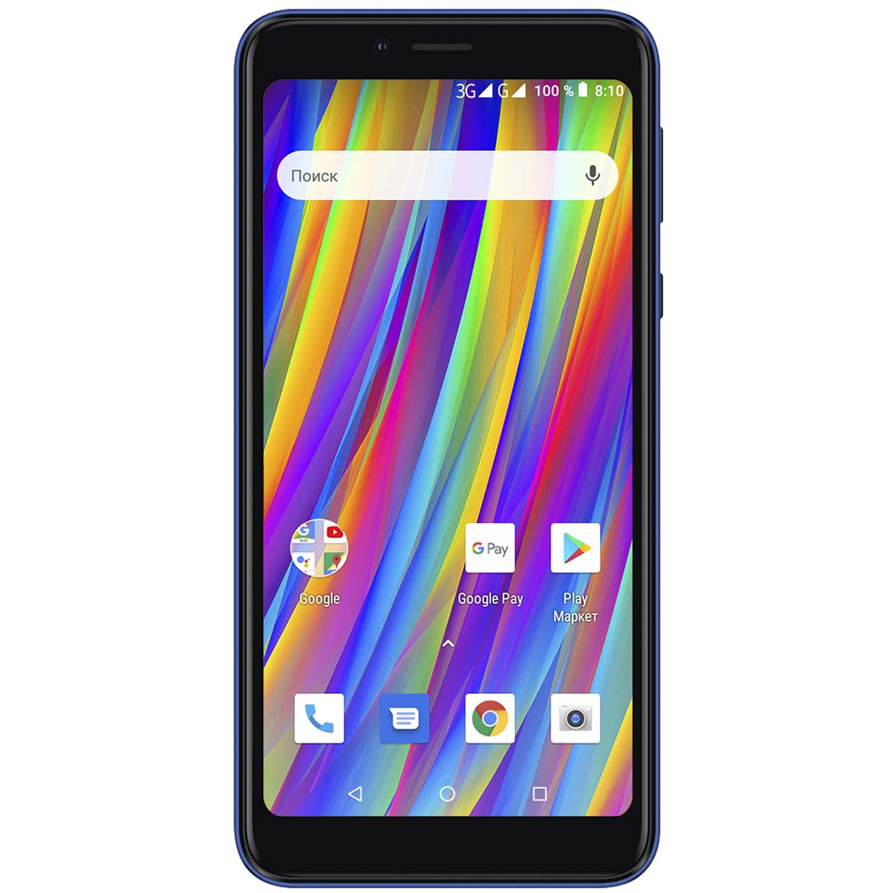 Смартфон teXet Pay 5 3G Blue (TM-5083)