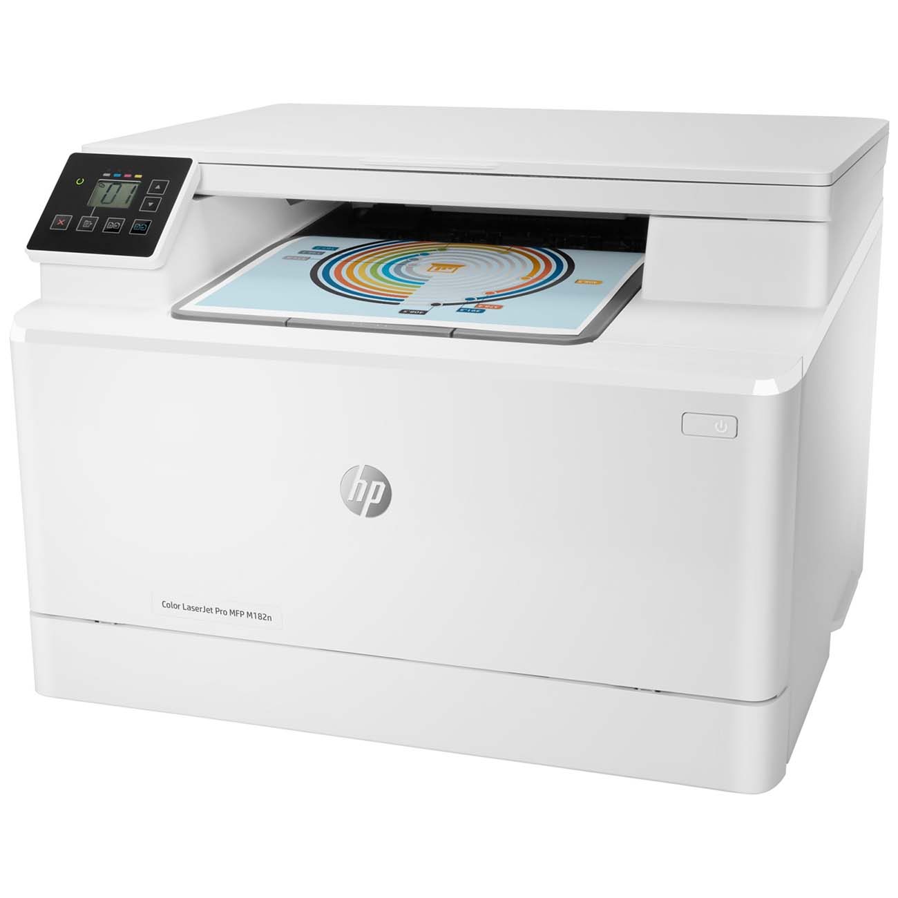 Лазерное МФУ (цветное) HP Color LaserJet Pro M182n (7KW54A)