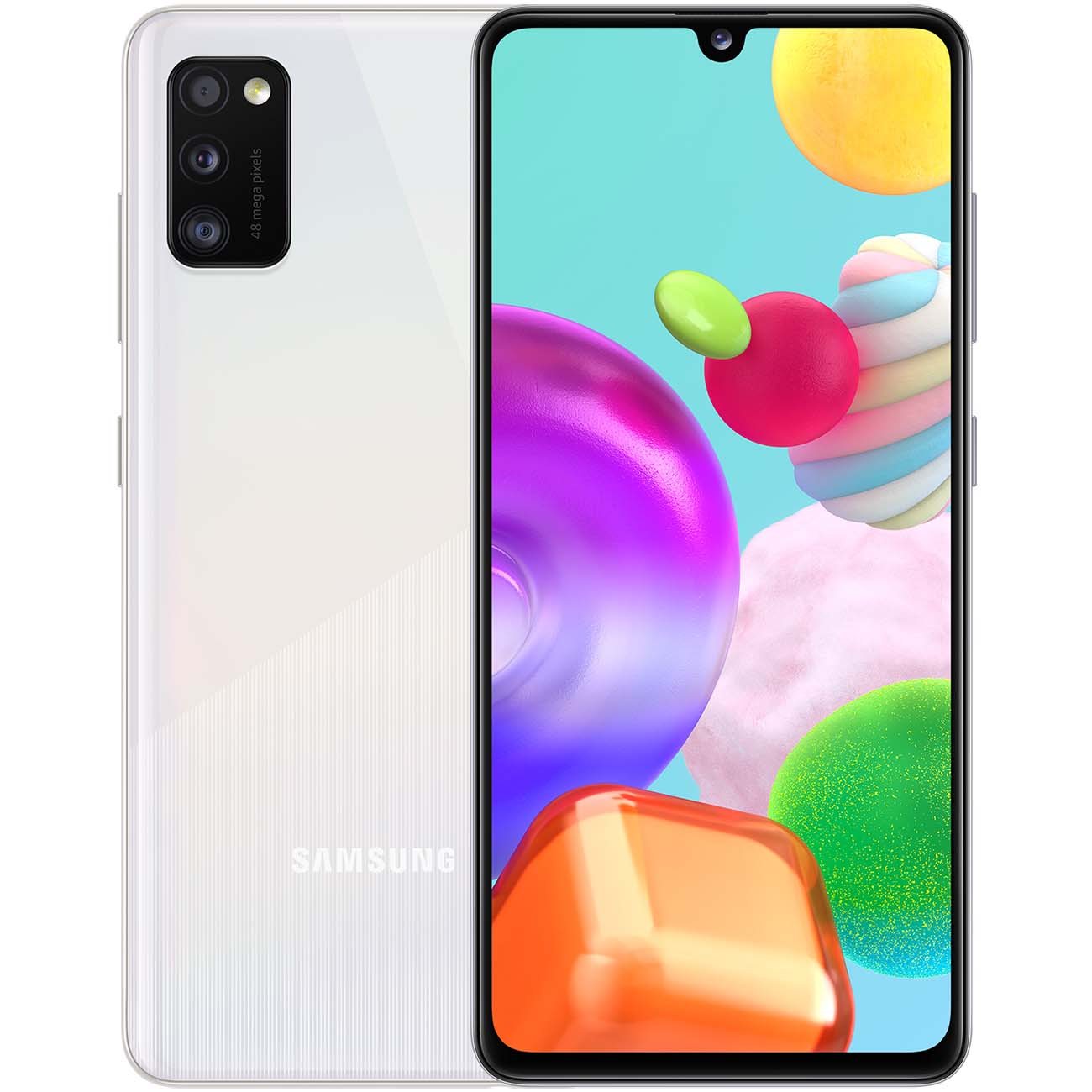 Смартфон Samsung Galaxy A41 64GB White (SM-A415F/DSM)