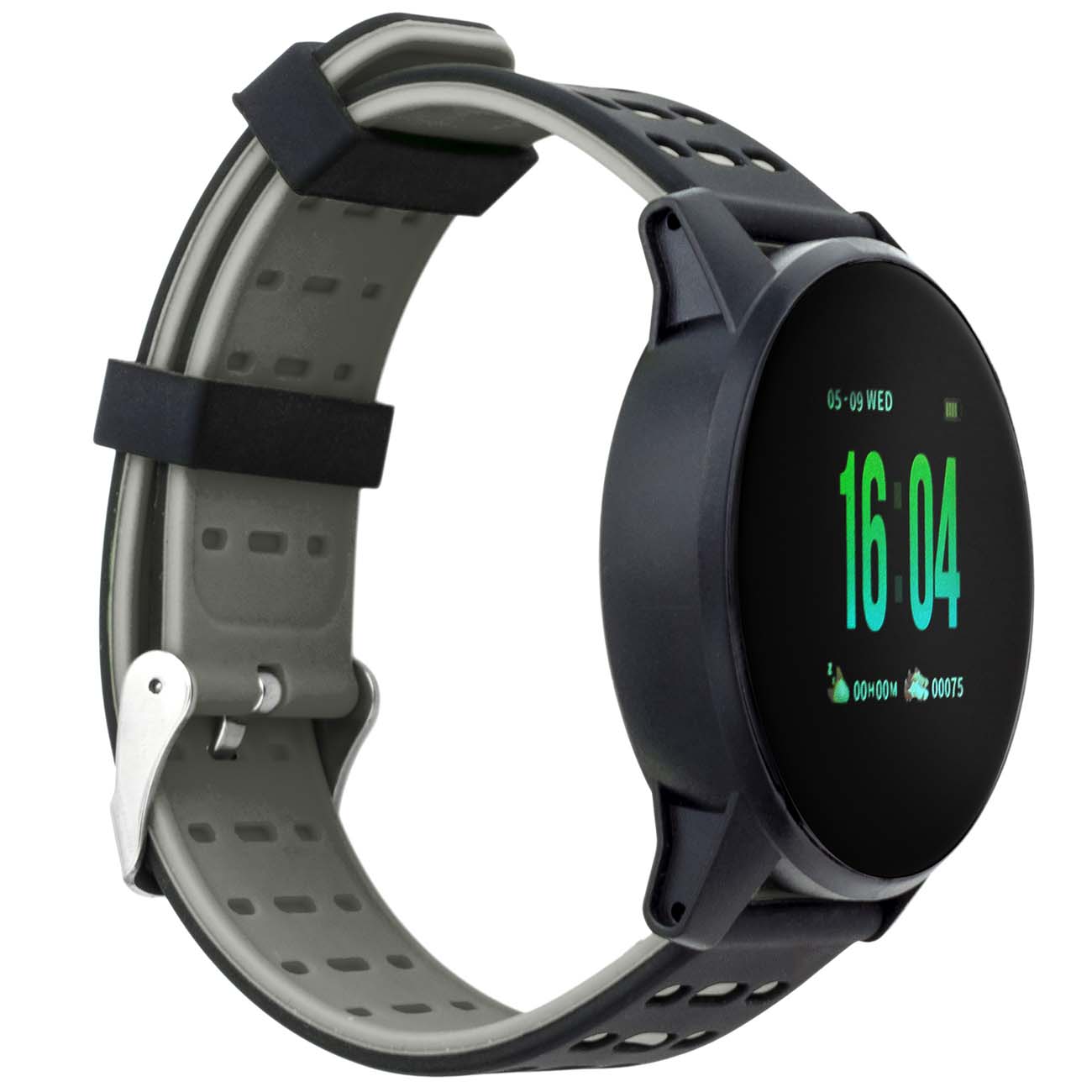 Смарт-часы Qumann QSW 01 Black/Grey (Q-15013)