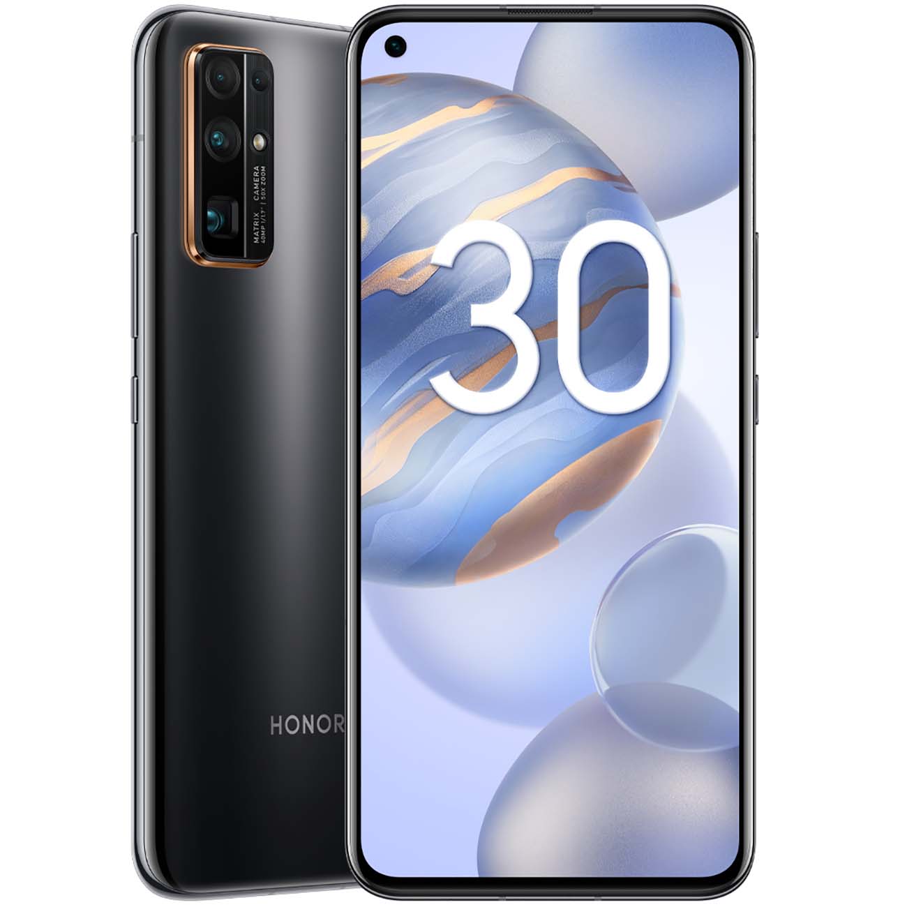 Смартфон HONOR 30 Premium 256Gb черная полночь фото