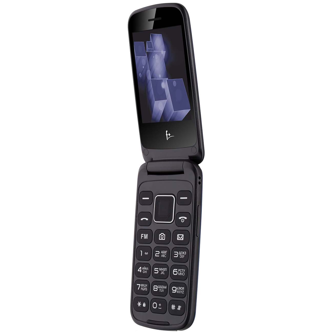 Мобильный телефон F+ Flip3 синий