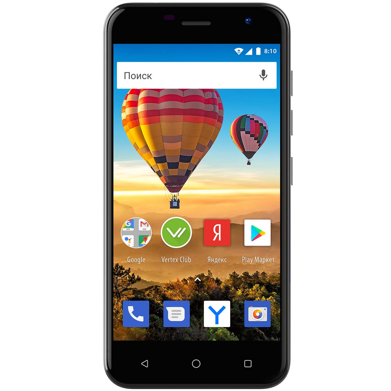 Смартфон Vertex Luck L120 4G черный