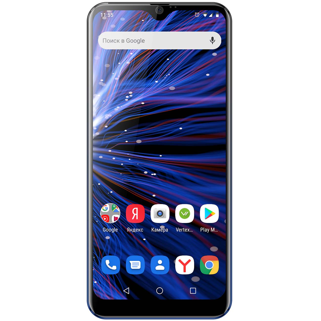 Смартфон Vertex Pro P300 4G синий