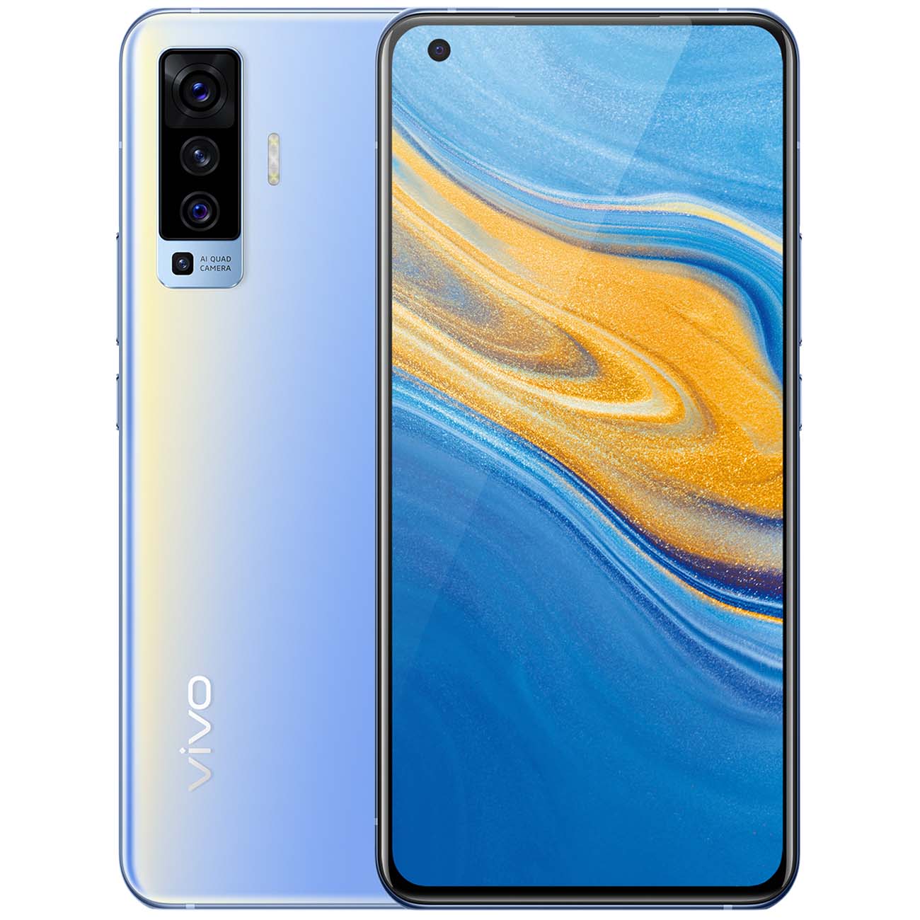 Смартфон vivo X50 Небесно-голубой (2004) фото