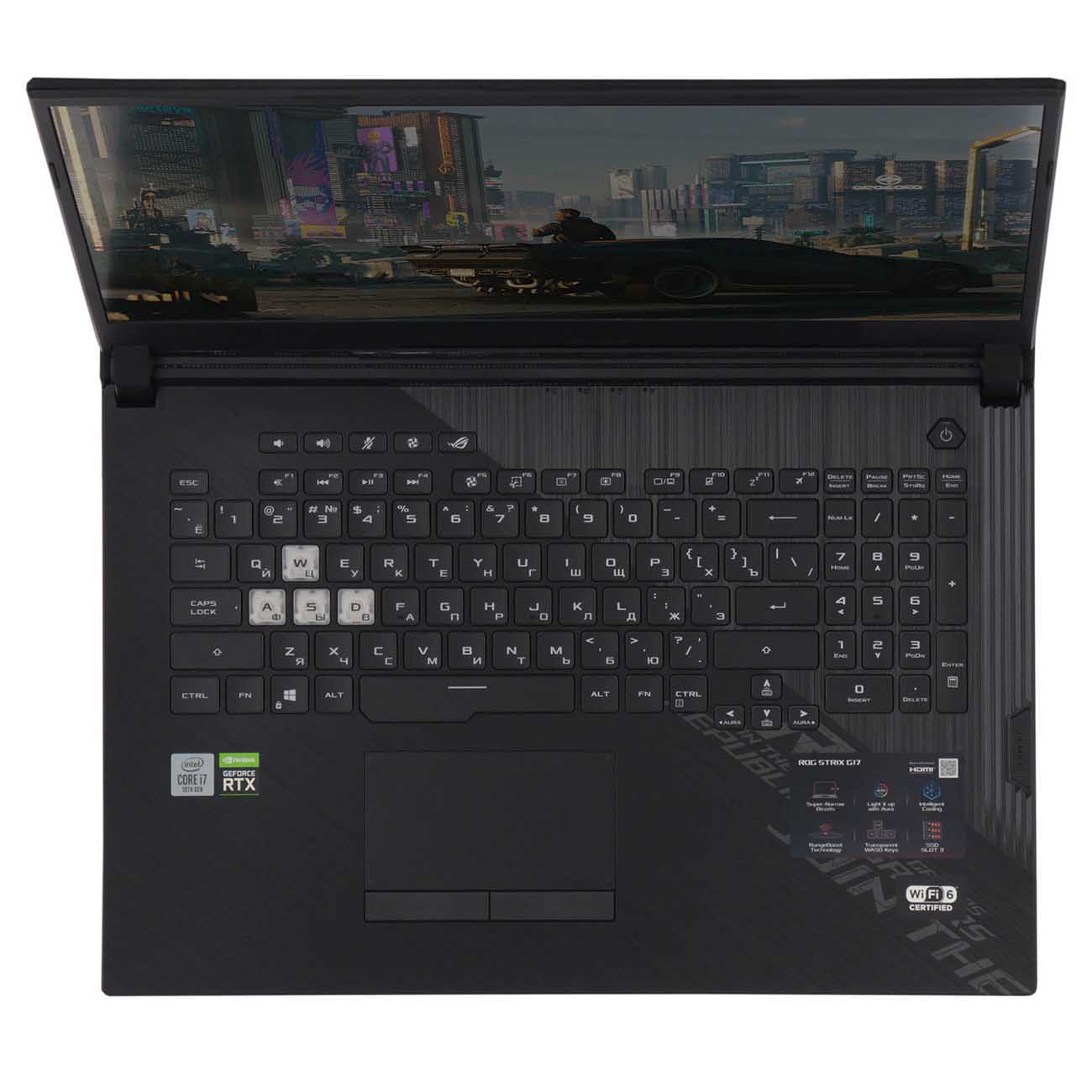 Ноутбук игровой ASUS ROG Strix G17 G712LWS-EV027T