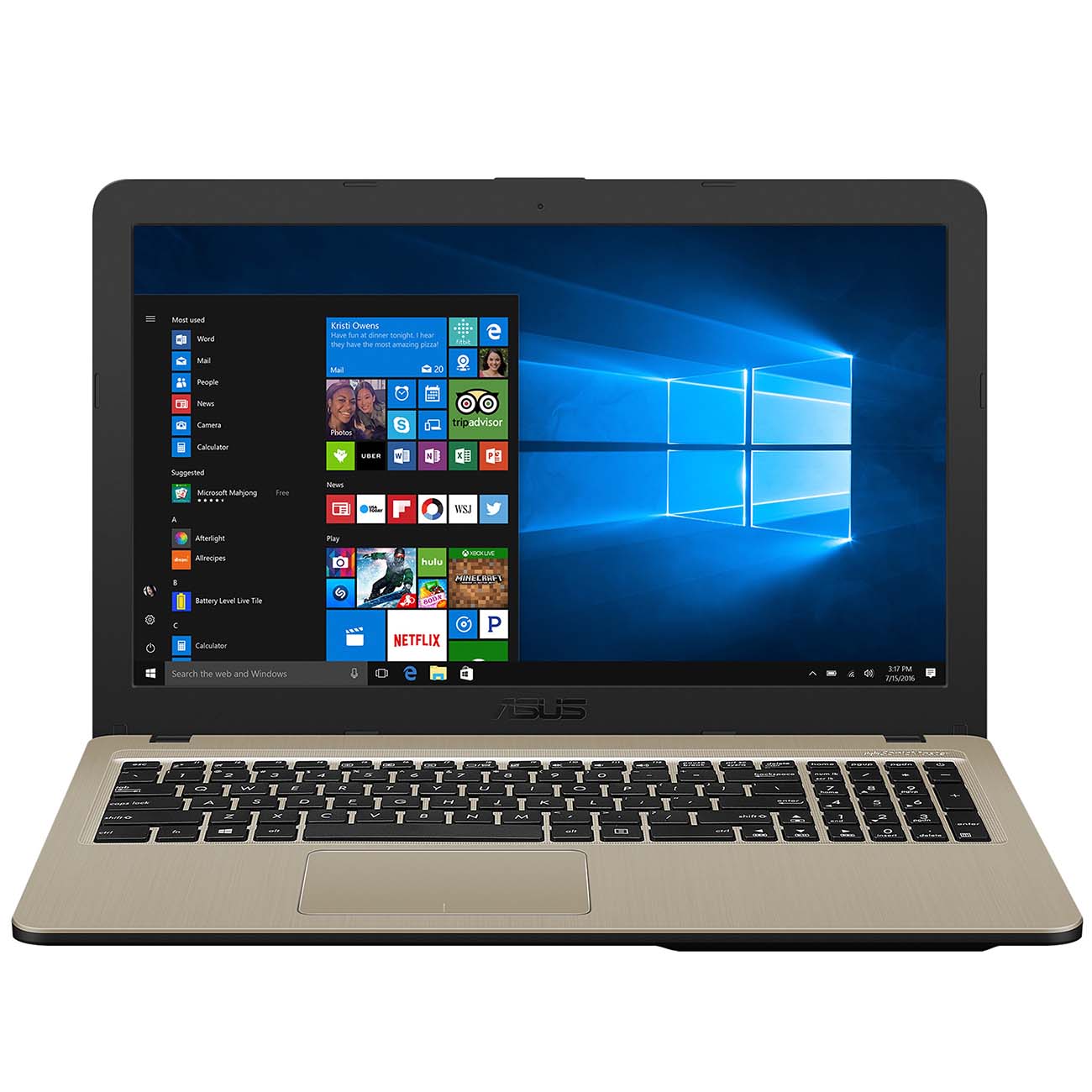 Ноутбук ASUS F540BA-GQ752T