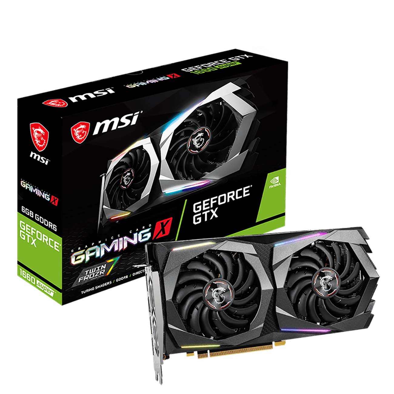 Видеокарта MSI GeForce GTX 1660 SUPER GAMING X фото