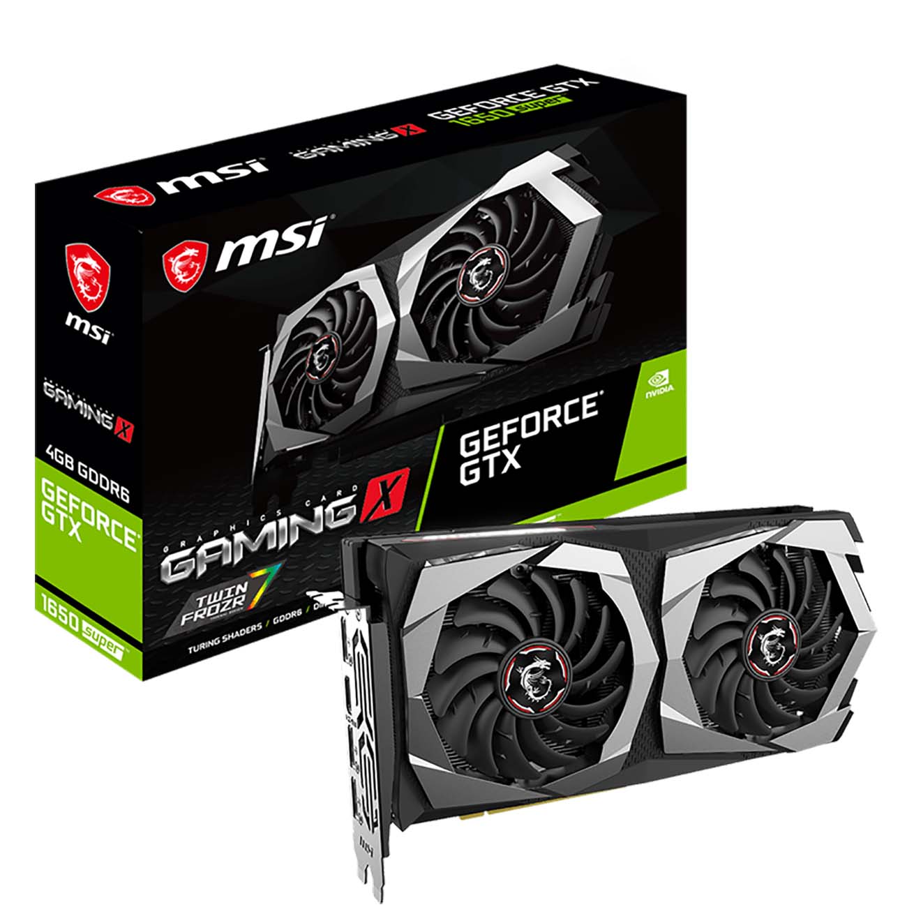 Видеокарта MSI GeForce GTX 1650 SUPER GAMING X фото