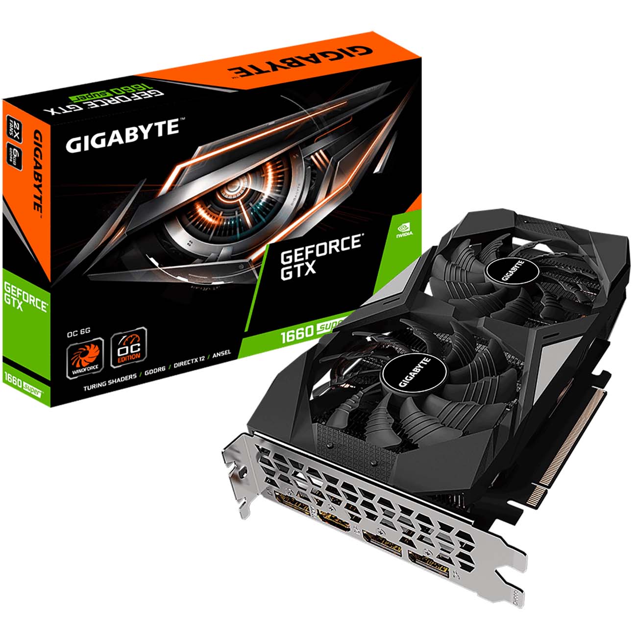 Видеокарта GIGABYTE GV-N166SOC-6GD (GV-N166SOC-6GD)