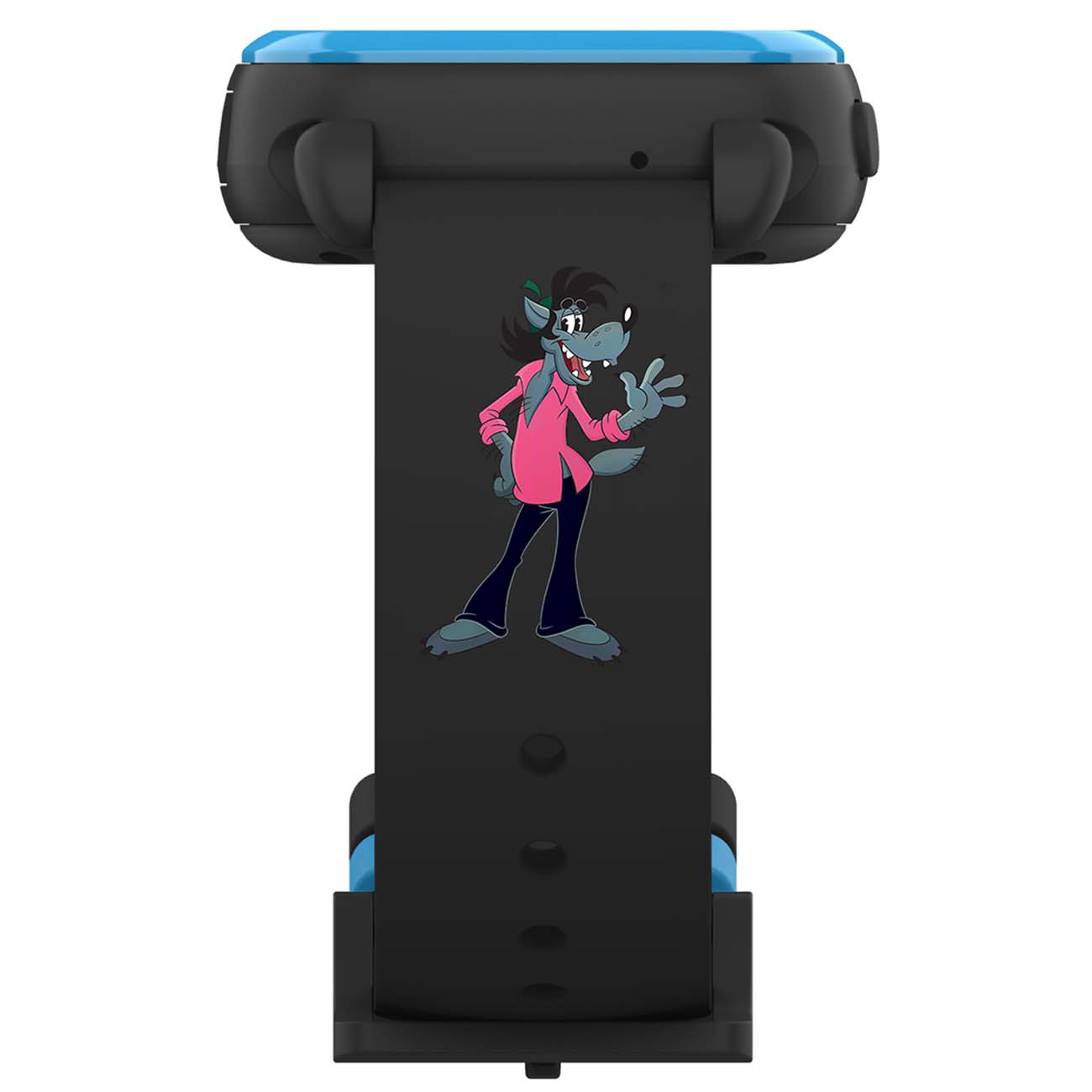 Часы с GPS трекером Elari KidPhone "Ну, погоди!" Black (KP-NP)