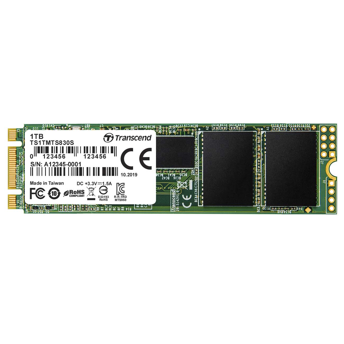SSD накопитель Transcend 1TB 830S (TS1TMTS830S) фото