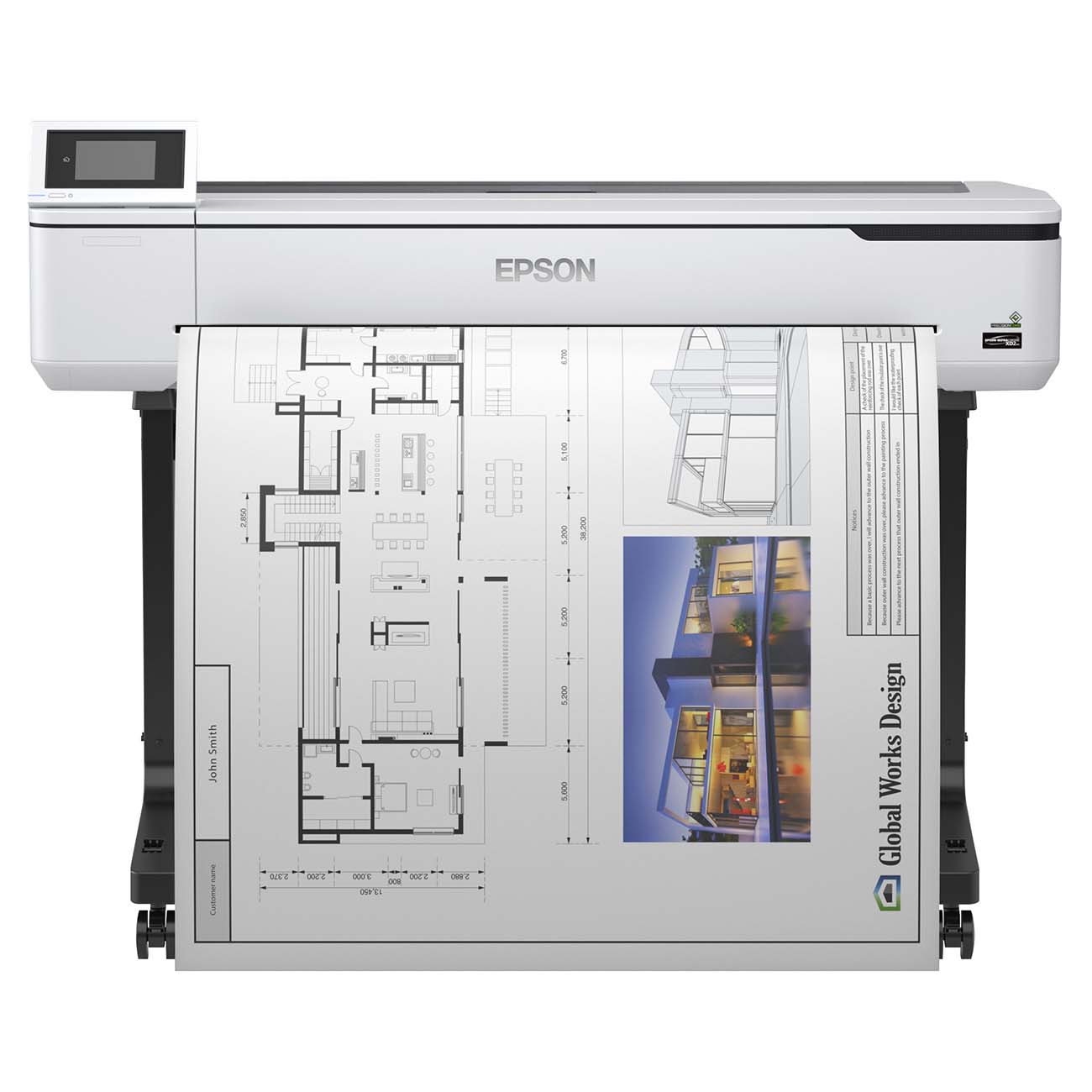 Струйный широкоформатный принтер Epson SureColor SC-T5100 (C11CF12301A0)