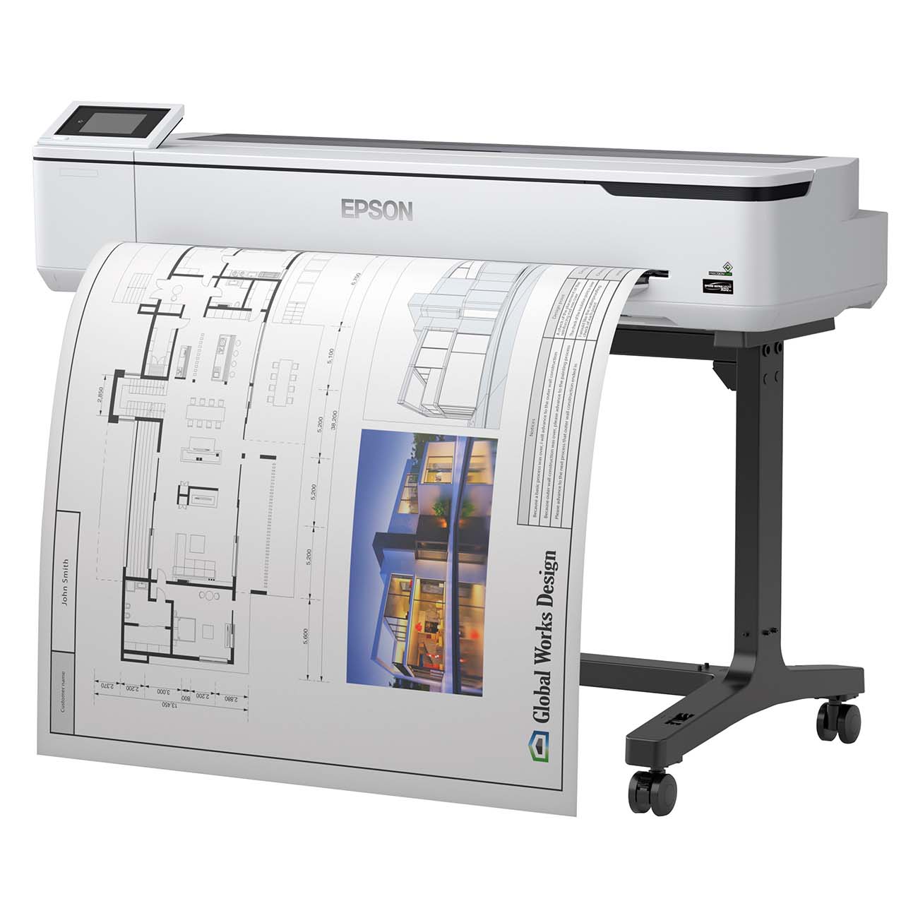 Струйный широкоформатный принтер Epson SureColor SC-T5100 (C11CF12301A0)