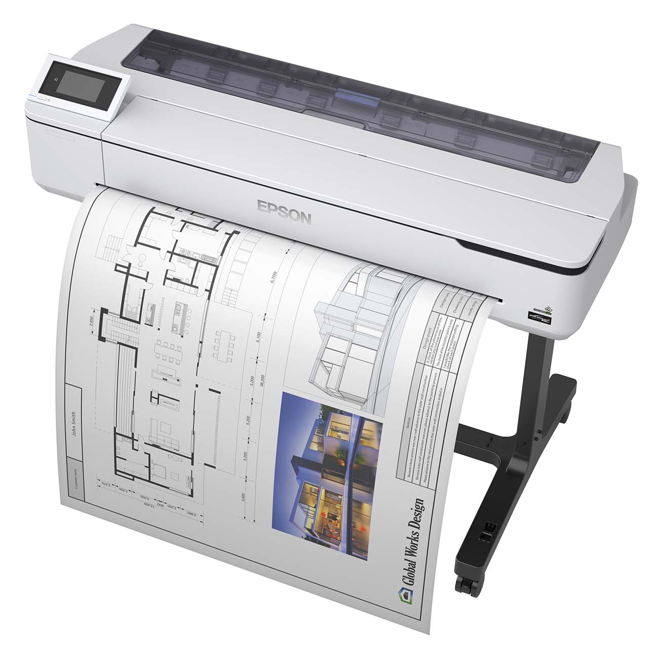 Струйный широкоформатный принтер Epson SureColor SC-T5100 (C11CF12301A0)