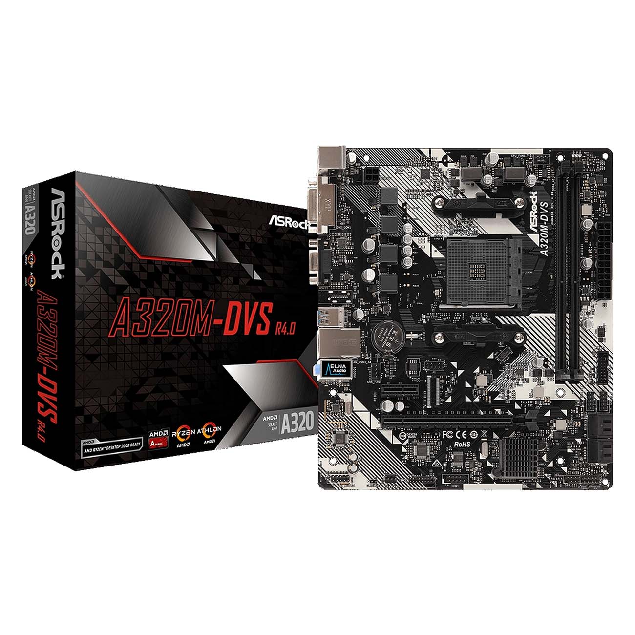 Материнская плата ASRock A320M-DVS R4.0