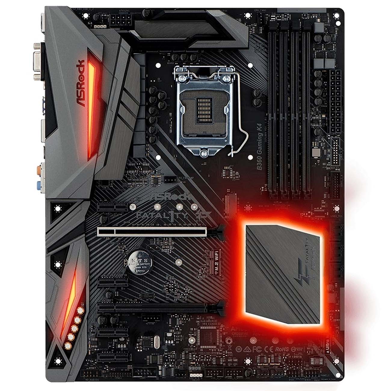 Материнская плата ASRock B360 GAMING K4 фото