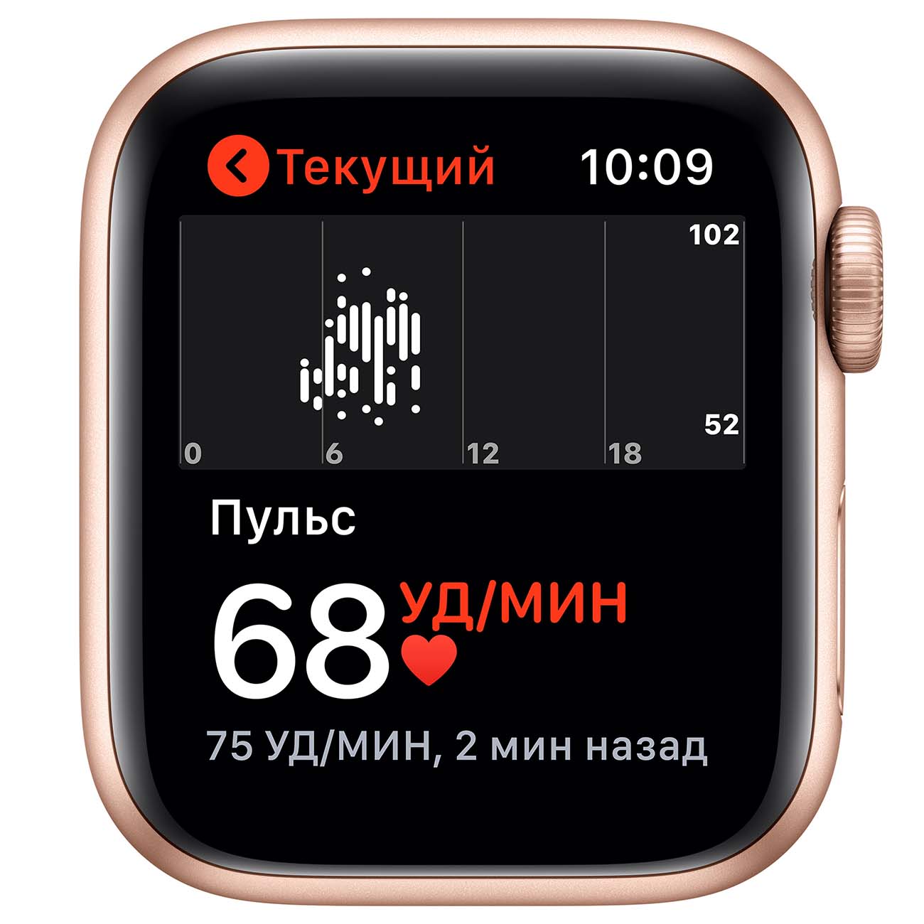 Смарт-часы Apple Watch SE 2020 44mm Gold Aluminum Case with Pink Sand Sport Band (MYDR2RU/A)