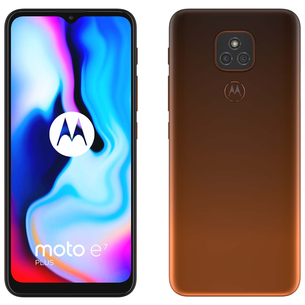 Смартфон Motorola MOTO E7 Plus Orange (XT2081-2)
