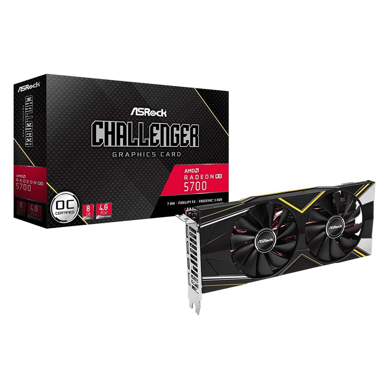 Видеокарта ASRock RX5700 CLD 8GO
