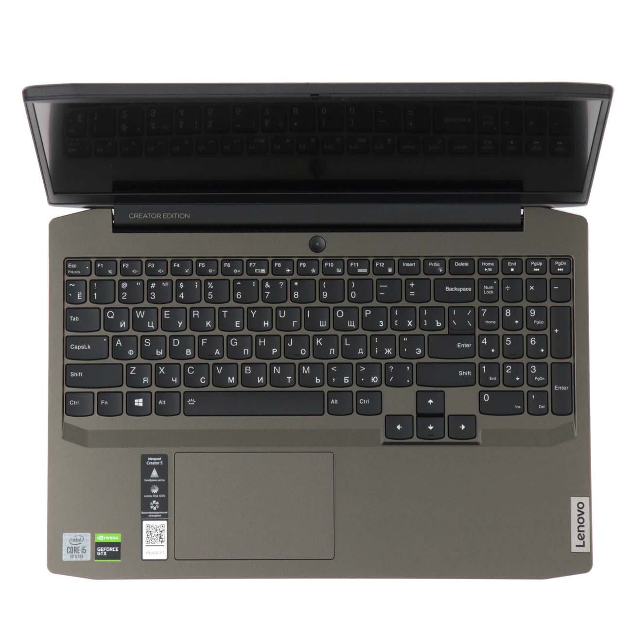 Ноутбук игровой Lenovo IdeaPad Creator 5 15IMH05 (82D4004MRU)