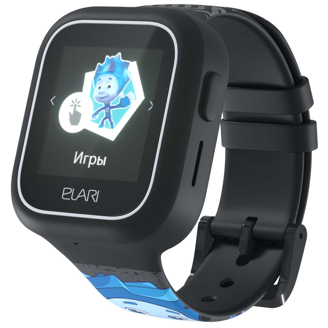 Часы с GPS трекером Elari FixiTime Lite Black (FT-L)
