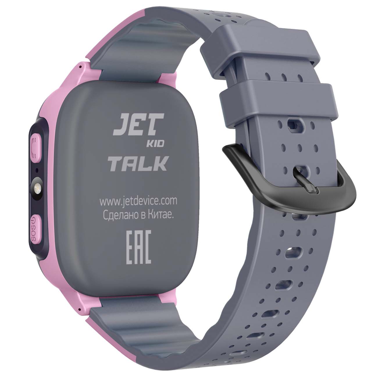 Часы с GPS трекером Jet Kid Talk розовый