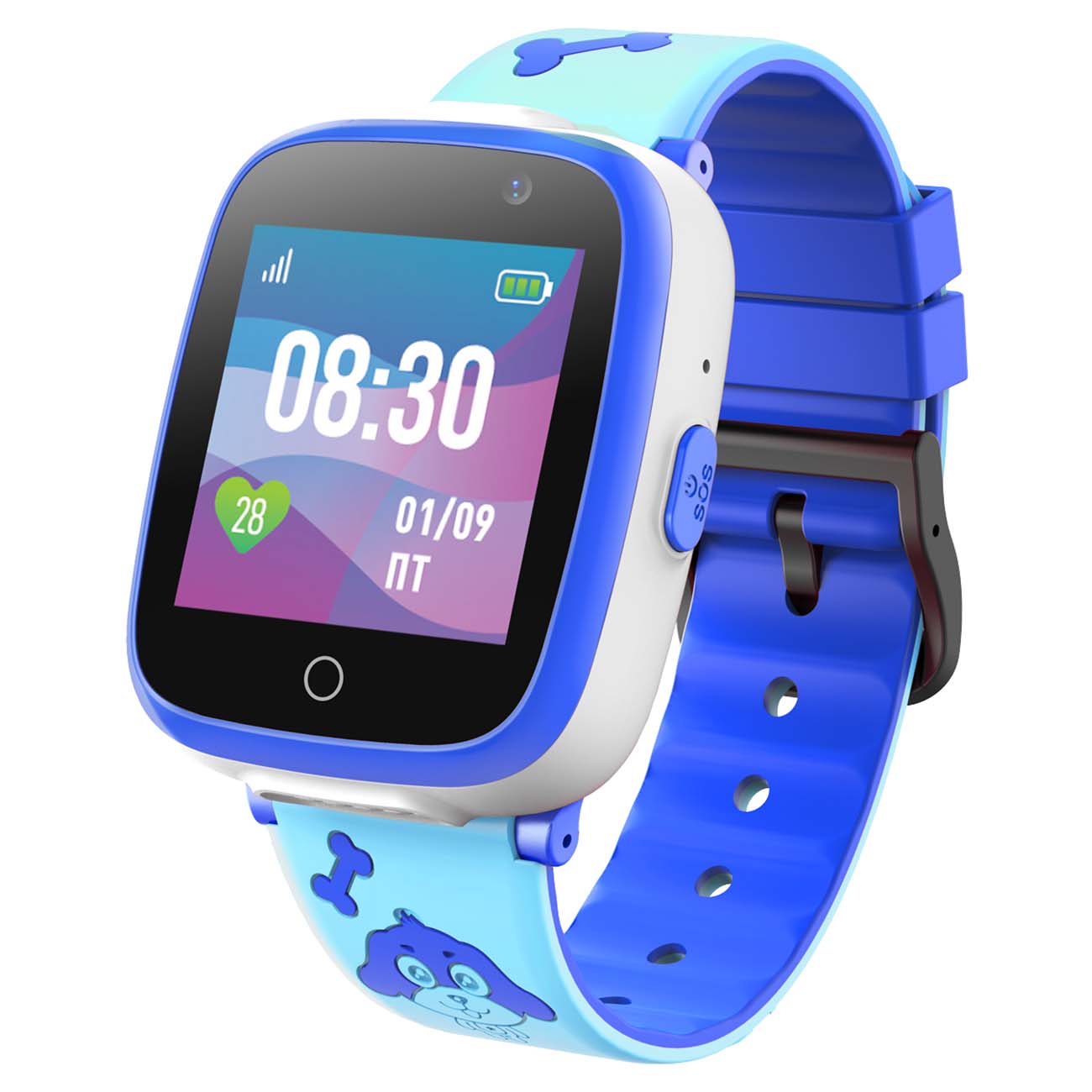 Часы с GPS трекером Jet Kid Buddy синий