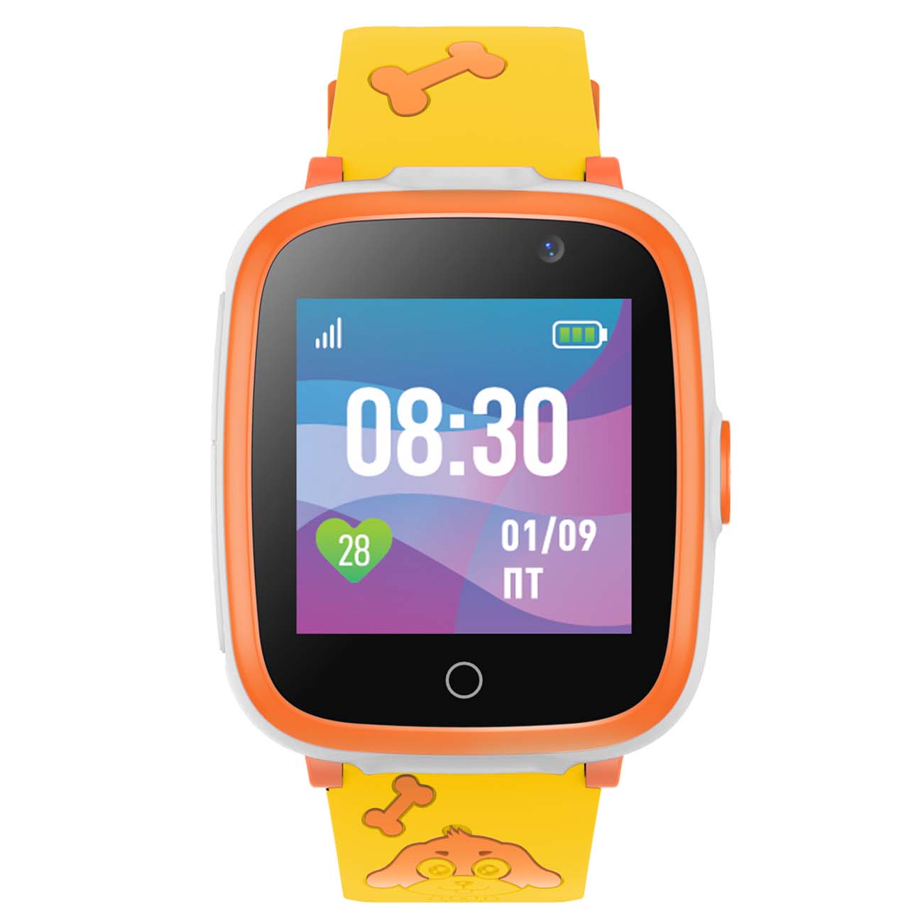 Часы с GPS трекером Jet Kid Buddy желтый