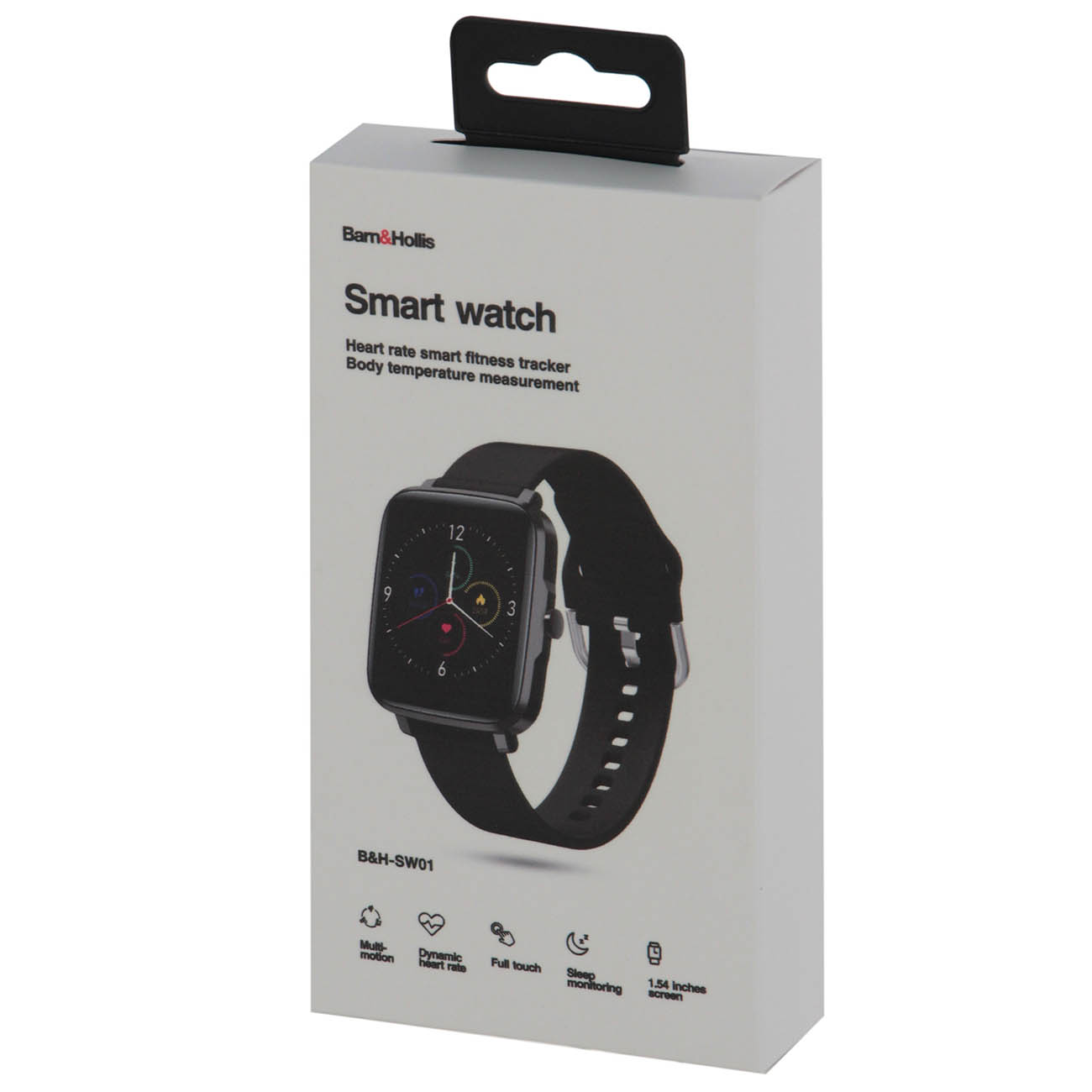 Смарт-часы Barn&Hollis B&H-SW01 Black (УТ000023065)