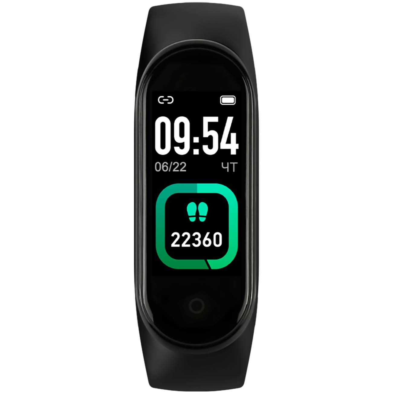 Фитнес-браслет Geozon Heart Rate Black (G-SM09BLK)