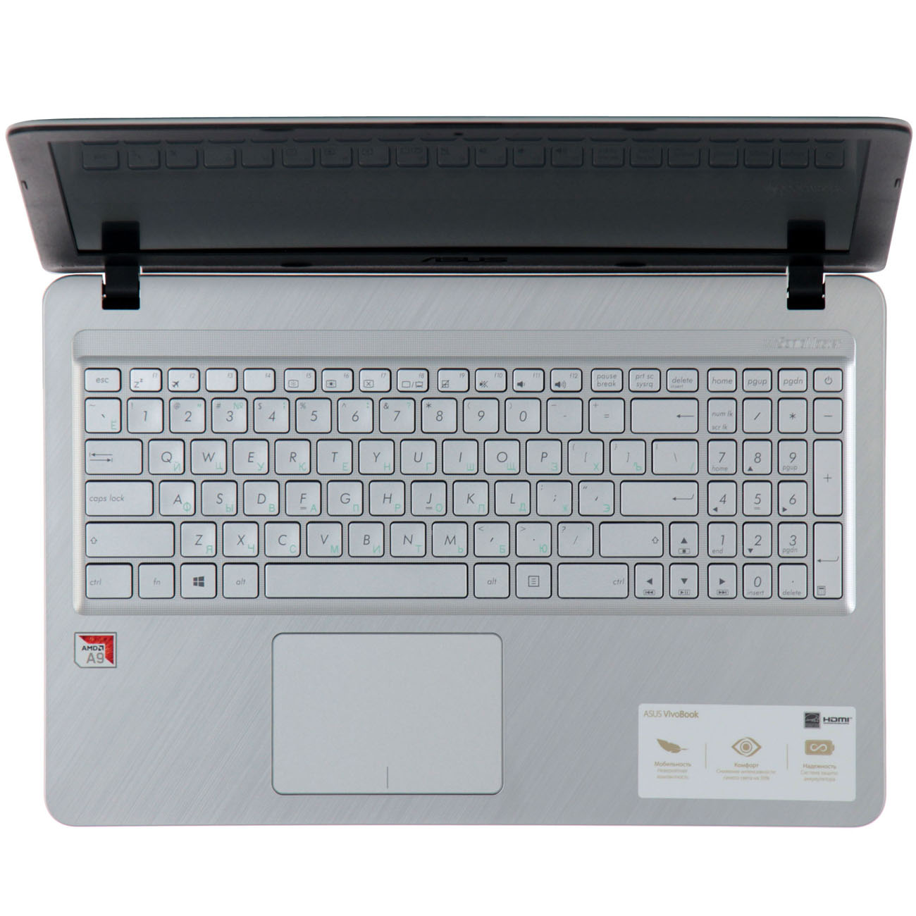 Ноутбук ASUS R543BA-DM910