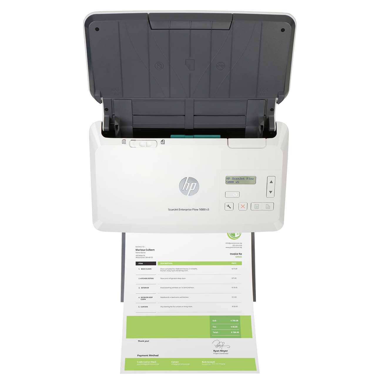Сканер HP ScanJet Enterprise Flow 5000 s5 (6FW09A)