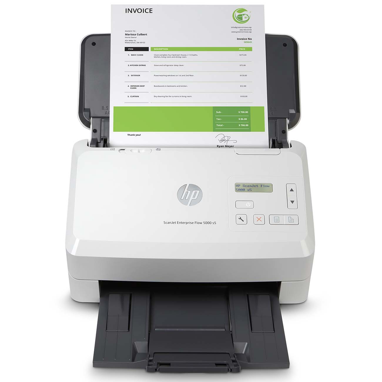 Сканер HP ScanJet Enterprise Flow 5000 s5 (6FW09A)
