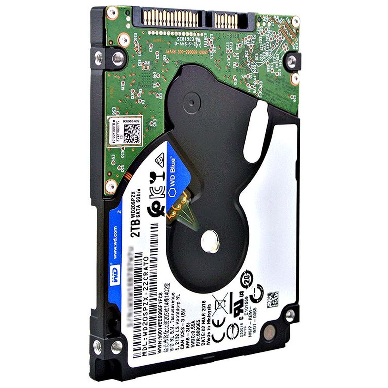 Жесткий диск WD 2TB Blue (WD20SPZX) фото
