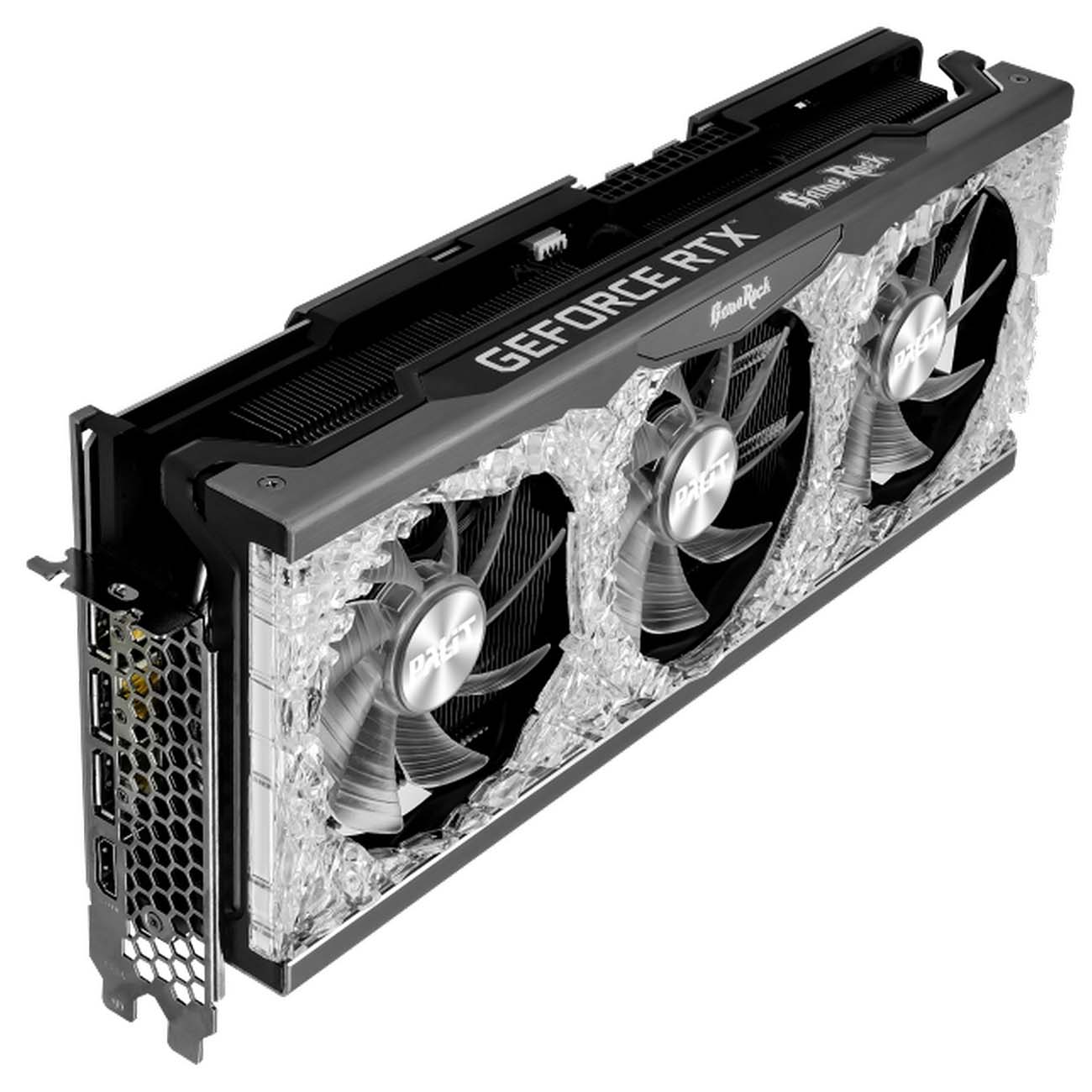 Видеокарта Palit PA-RTX3080 GameRock OC 10G (NED3080H19IA-1020G)