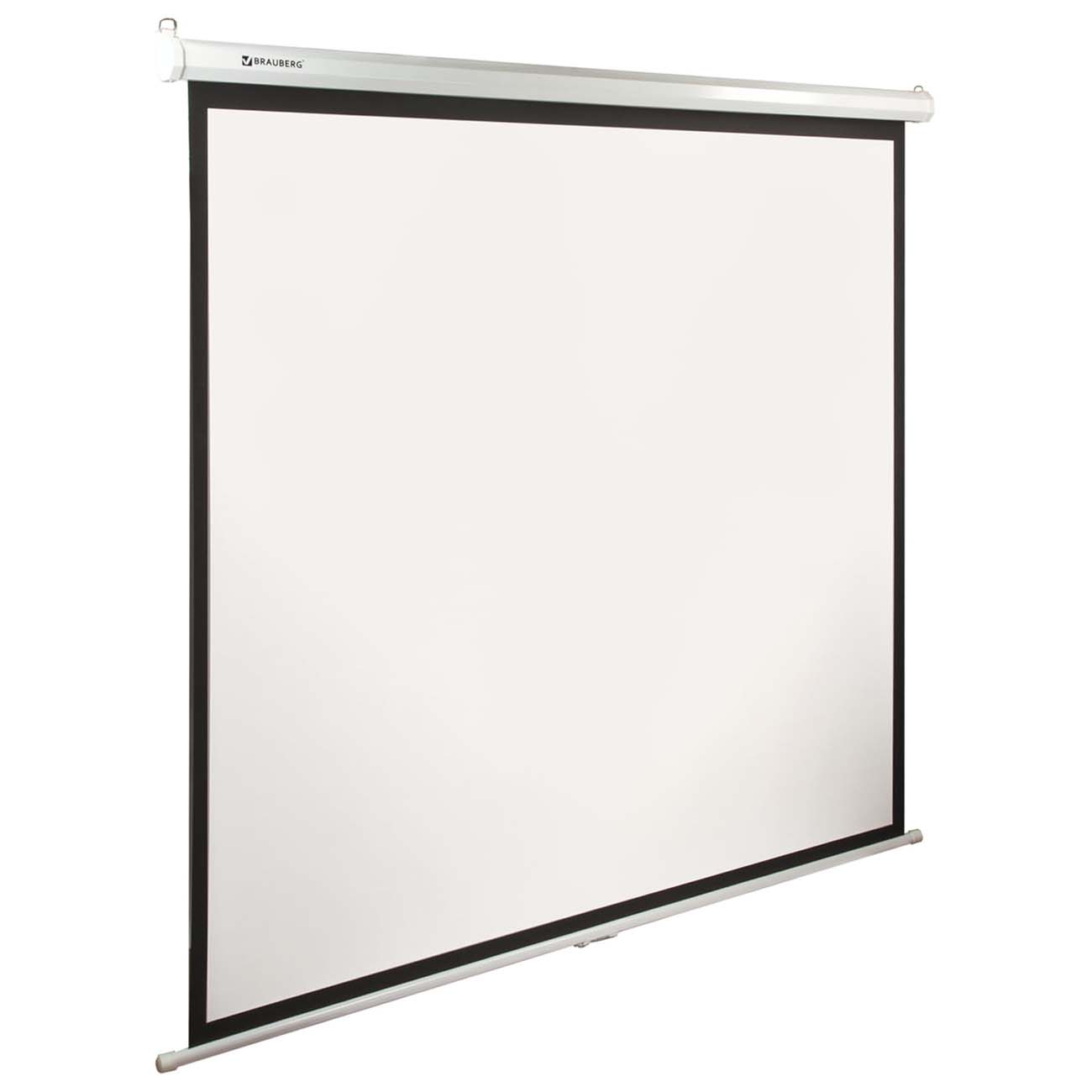 Экран для видеопроектора Brauberg настенный 150х150см (236725)