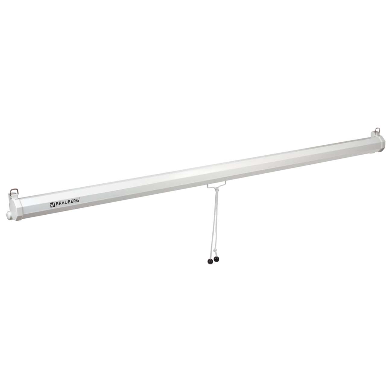 Экран для видеопроектора Brauberg настенный 200х200см (236727)