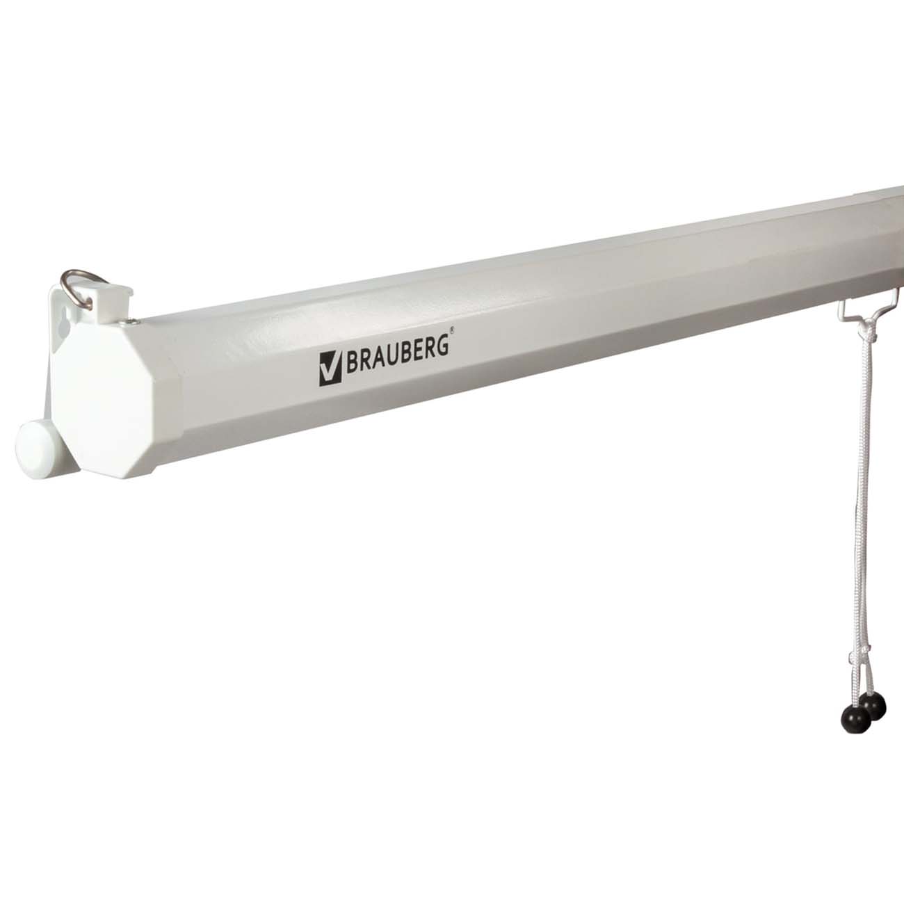 Экран для видеопроектора Brauberg настенный 150х200см (236728)