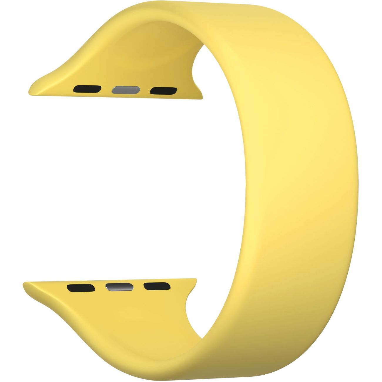 Силиконовый ремешок LYAMBDA ATRIA для Apple Watch 42/44/45/49/Ultra/Ultra2 mm DSJ-23-44-YL желтый