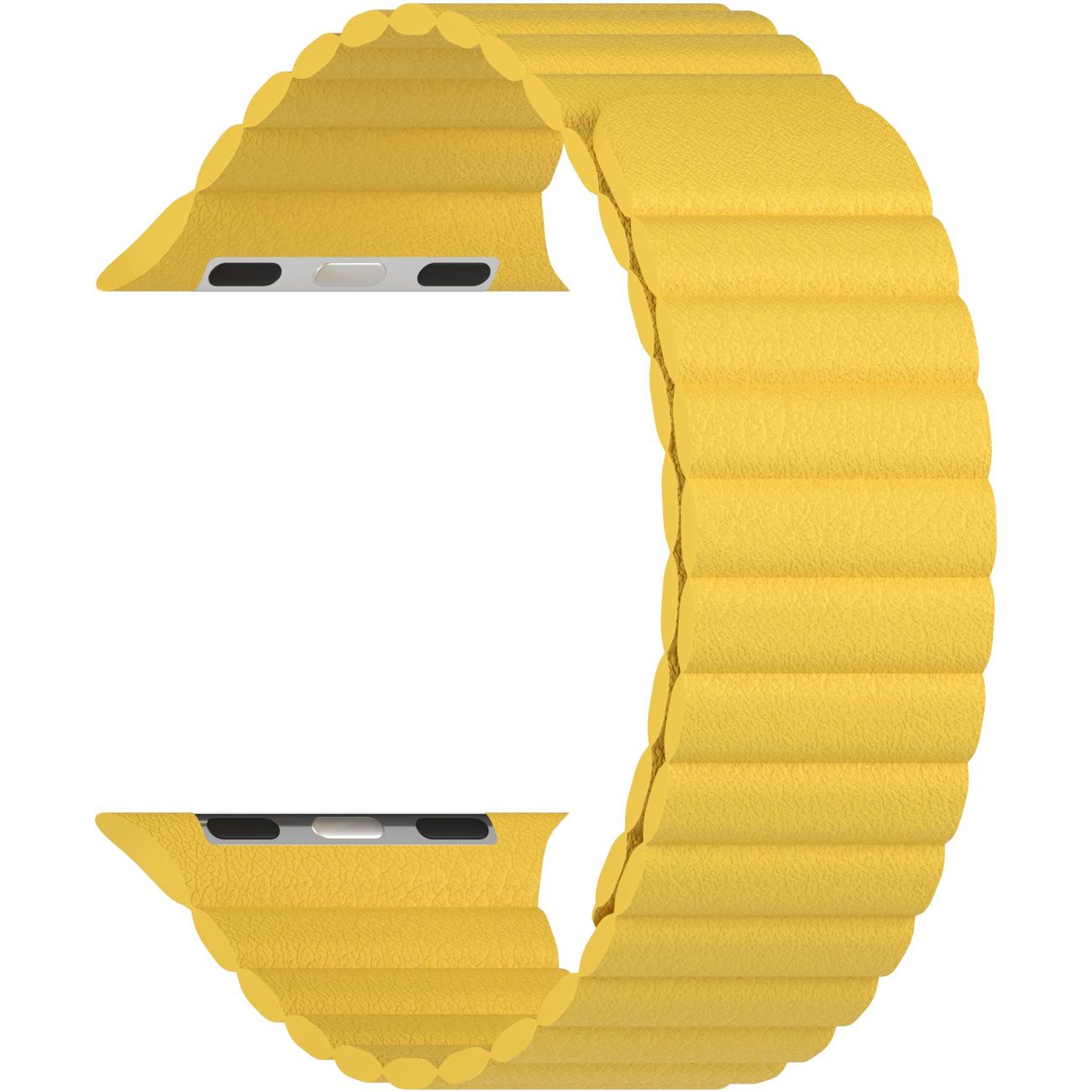 Кожаный ремешок LYAMBDA POLLUX для Apple Watch 38/40/41 mm DSP-24-40-YL желтый