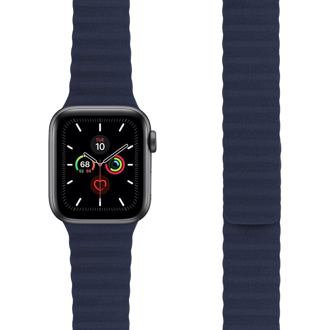Кожаный ремешок LYAMBDA POLLUX для Apple Watch 42/44/45/49/Ultra/Ultra2 mm DSP-24-44-DB Dark blue