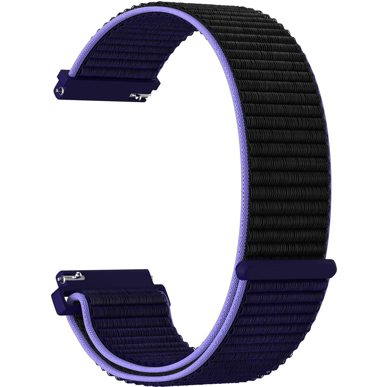 Универсальный ремешок LYAMBDA VEGA из нейлона для часов 20 mm DS-GN-03-20-43 Blue/Black фото