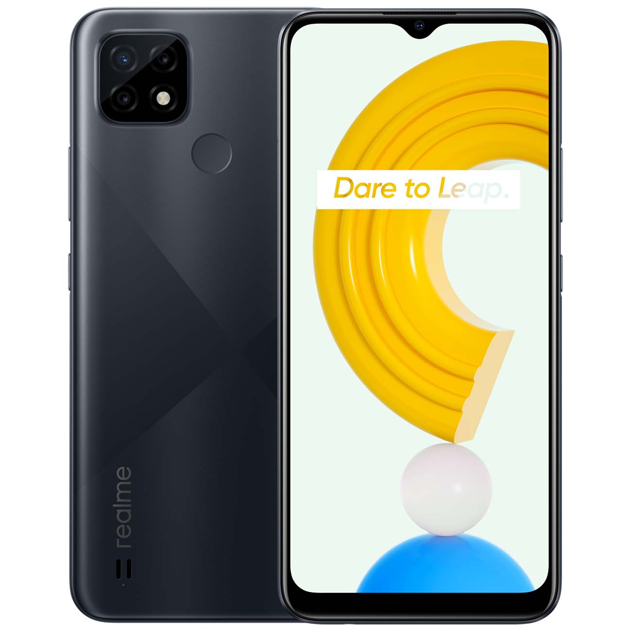 Смартфон realme C21 4+64GB Cross Black (RMX3201) фото