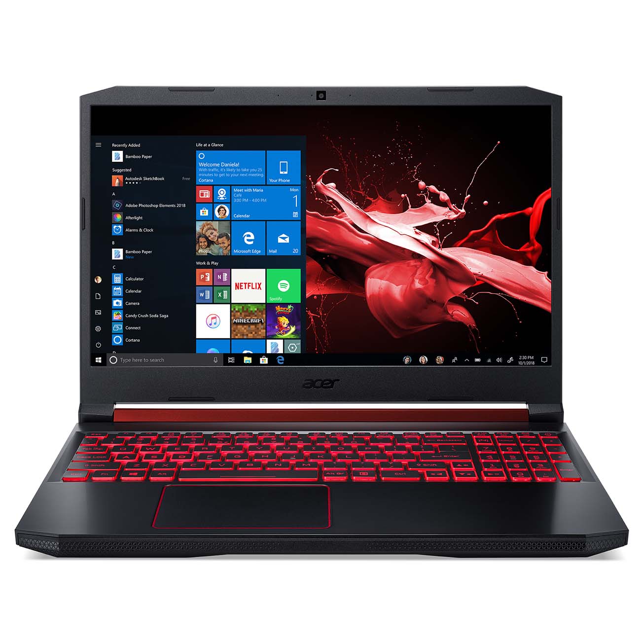 Ноутбук игровой Acer Nitro 5 AN515-54-56MN NH.Q96ER.00W фото