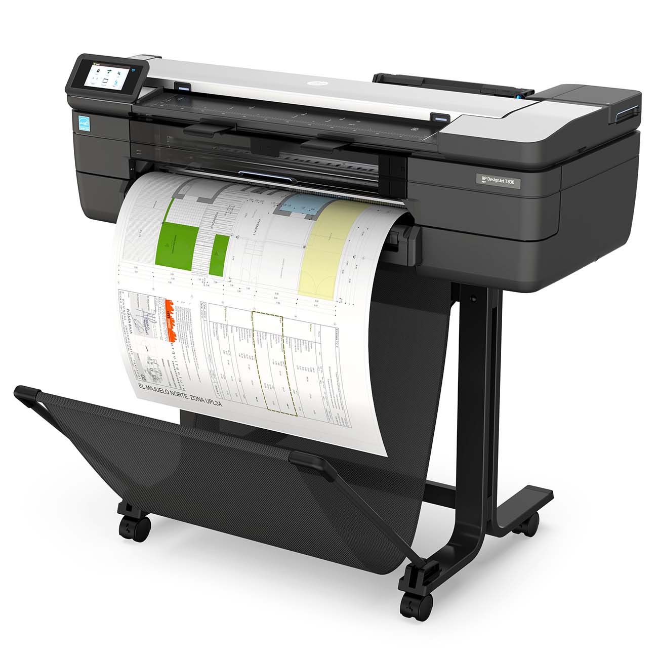 Широкоформатный принтер HP DesignJet T830 24" F9A28D