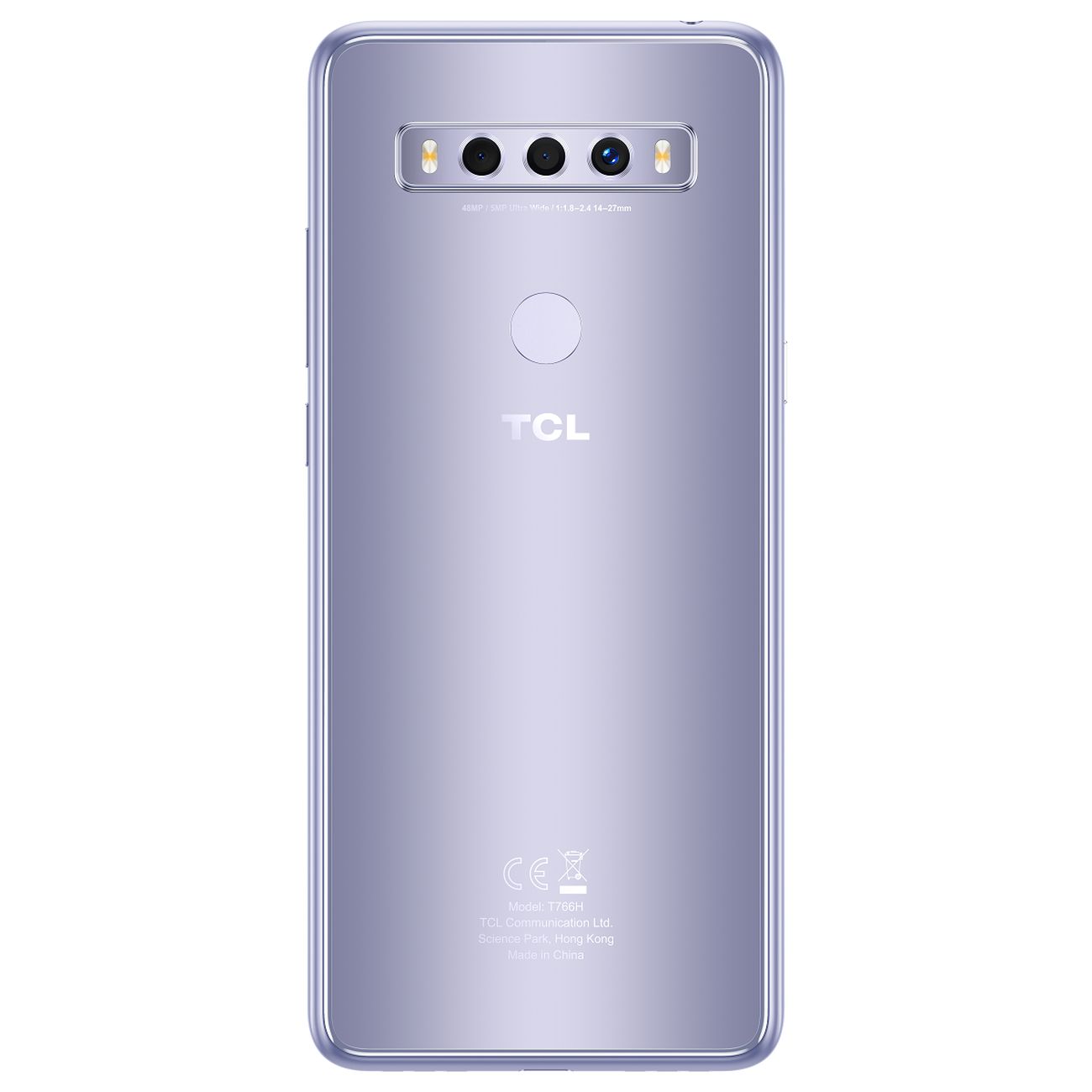 Смартфон TCL 10SE 128GB Icy Silver (T766H-2BLCRU12)