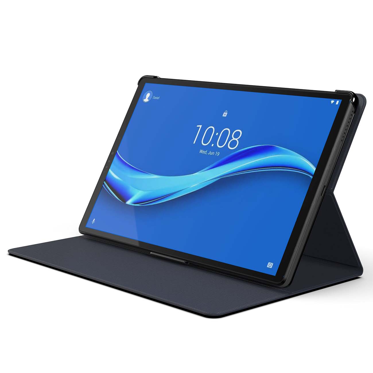 Чехол для планшетного компьютера Lenovo Tab M10 Plus Folio Case Black ZG38C02959 TB-X606